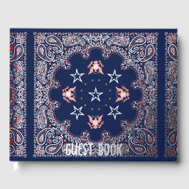 Libro De Visitas Bandana Foil Guest Book