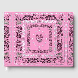 Libro De Visitas Bandana Rosa 