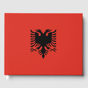 Libro De Visitas Bandera albanesa