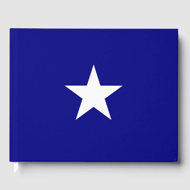 Libro De Visitas Bandera azul Bonnie (Anverso)