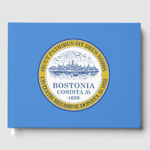 Libro De Visitas Bandera de Boston (Massachusetts)