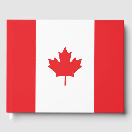 Libro De Visitas Bandera de Canadá
