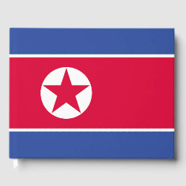 Libro De Visitas Bandera de Corea del Norte