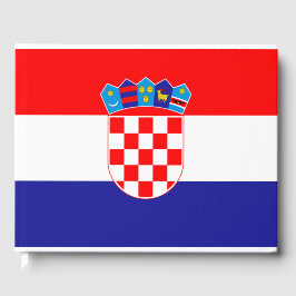 Libro De Visitas Bandera de Croacia