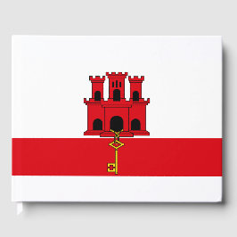 Libro De Visitas Bandera de Gibraltar
