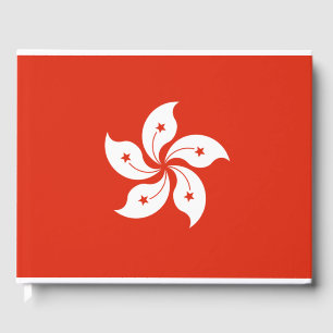 Libro De Visitas Bandera de Hong Kong