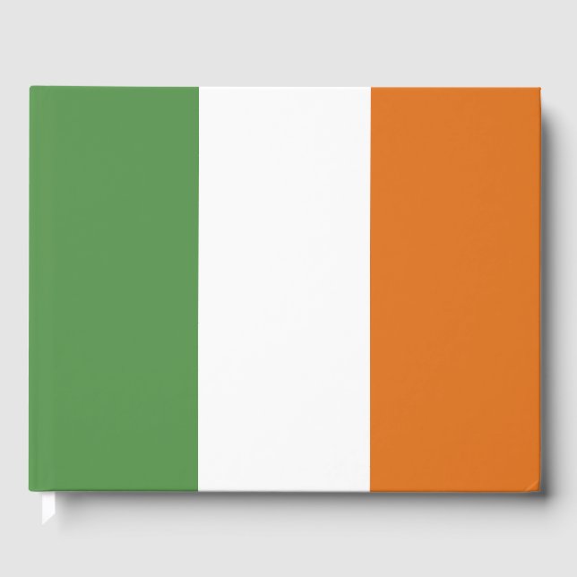 Libro De Visitas Bandera de Irlanda (Anverso)