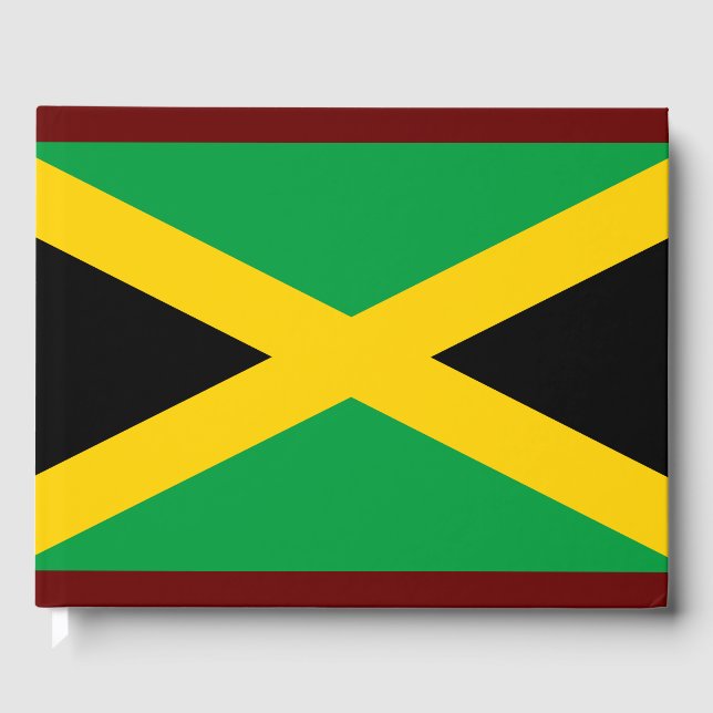 Libro De Visitas Bandera de Jamaica (Anverso)