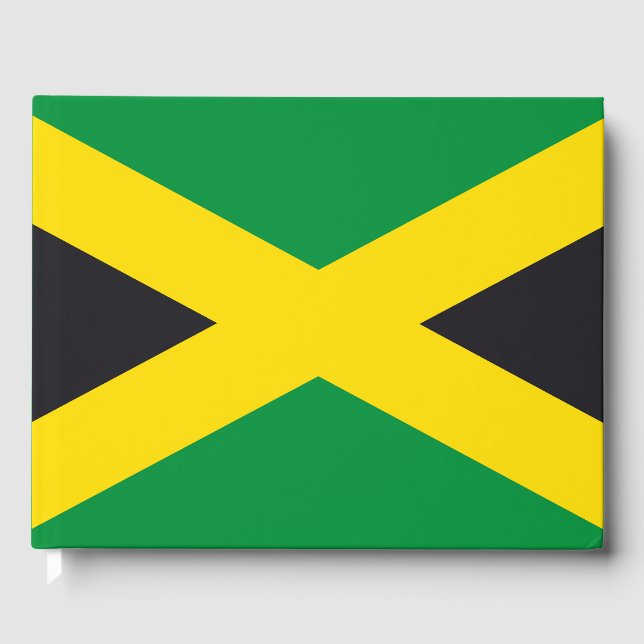 Libro De Visitas Bandera de Jamaica (Anverso)