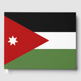 Libro De Visitas Bandera de Jordania