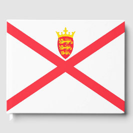 Libro De Visitas Bandera de la Isla de Jersey