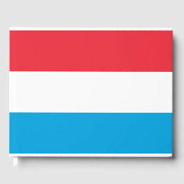 Libro De Visitas Bandera de Luxemburgo