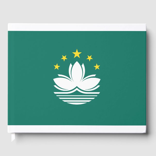 Libro De Visitas Bandera de Macao (región china) (Anverso)