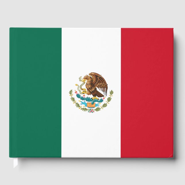 Libro De Visitas Bandera de México (México) (Anverso)