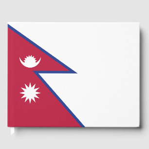 Libro De Visitas Bandera de Nepal