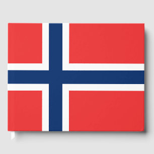 Libro De Visitas Bandera de Noruega
