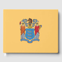 Libro De Visitas Bandera de Nueva Jersey