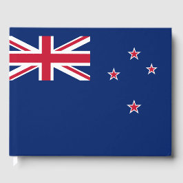 Libro De Visitas Bandera de Nueva Zelanda (NZ)