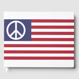 Libro De Visitas Bandera de Paz de Estados Unidos
