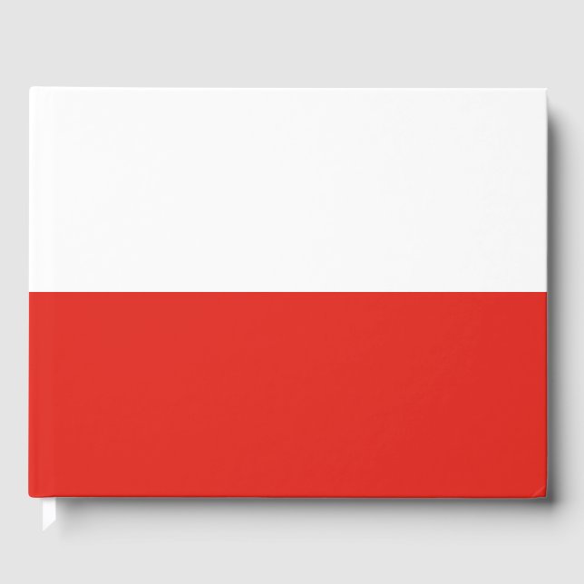 Libro De Visitas Bandera de Polonia (Anverso)
