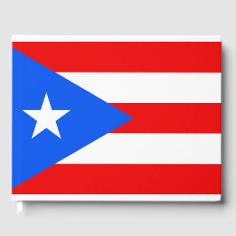 Libro De Visitas Bandera de Puerto Rico
