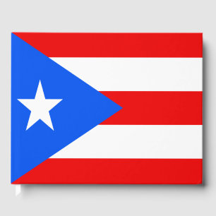 Libro De Visitas Bandera de Puerto Rico