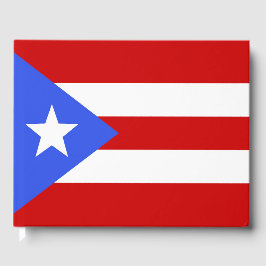Libro De Visitas Bandera de Puerto Rico