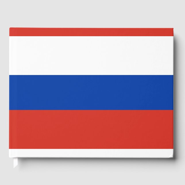 Libro De Visitas Bandera de Rusia (Anverso)