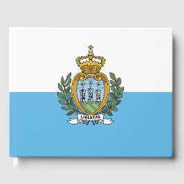 Libro De Visitas Bandera de San Marino