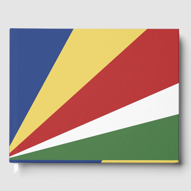 Libro De Visitas Bandera de Seychelles (Anverso)