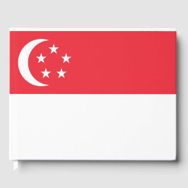 Libro De Visitas Bandera de Singapur
