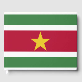 Libro De Visitas Bandera de Surinam