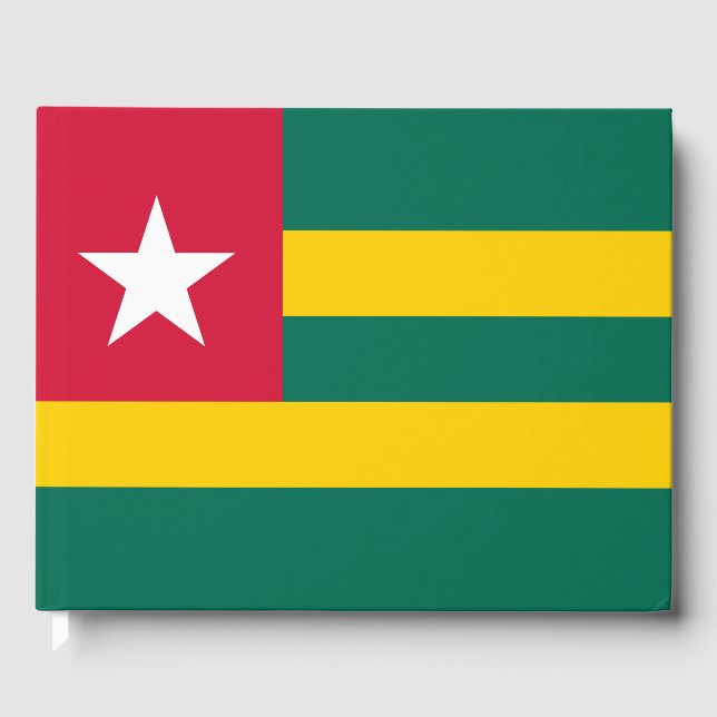 Libro De Visitas Bandera de Togo (Anverso)