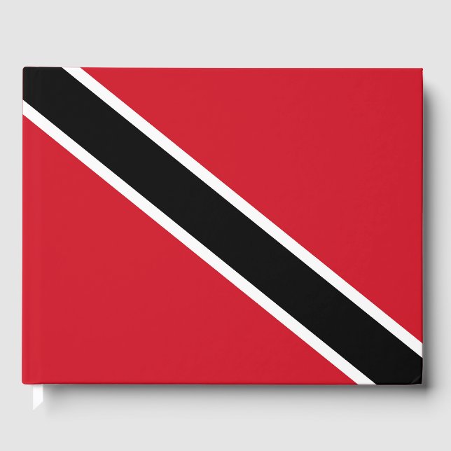 Libro De Visitas Bandera de Trinidad y Tobago (Anverso)