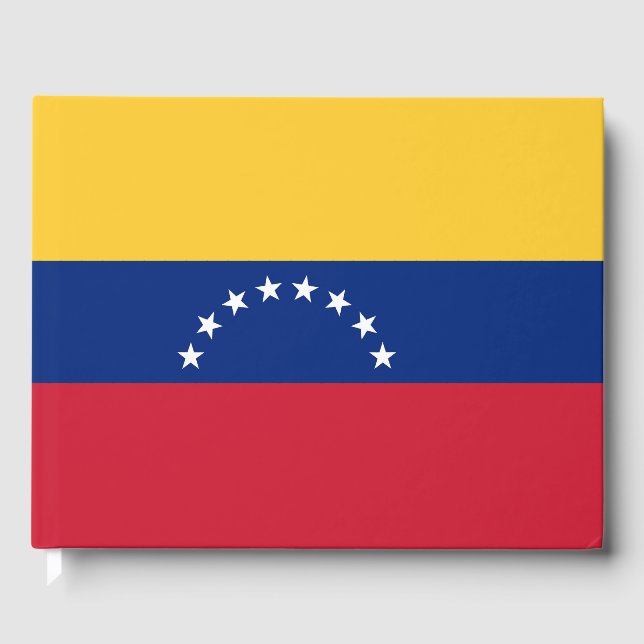 Libro De Visitas Bandera de Venezuela (Anverso)