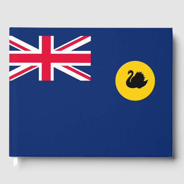 Libro De Visitas Bandera del Estado de Australia Occidental (Anverso)