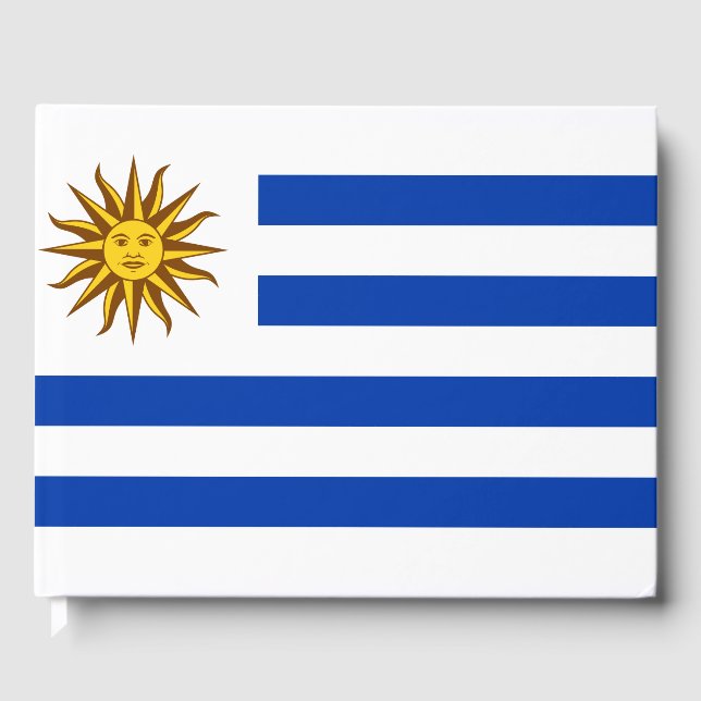 Libro De Visitas Bandera del Uruguay (Uruguay) (Anverso)