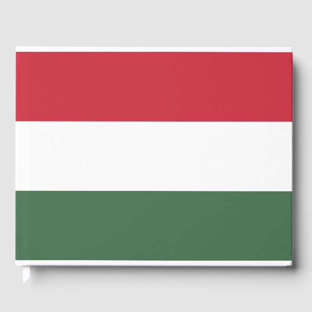 Libro De Visitas Bandera húngara (Anverso)