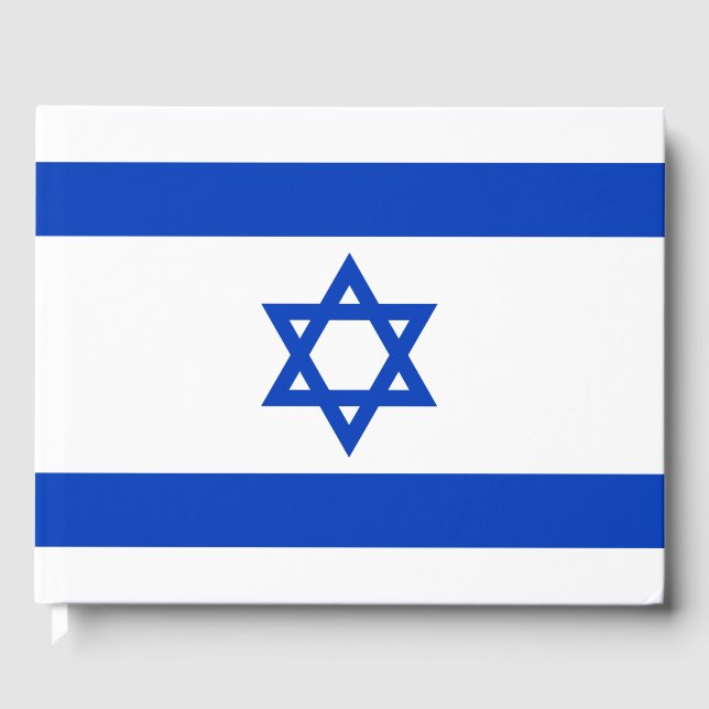 Libro De Visitas Bandera israelí (Israel) (Anverso)