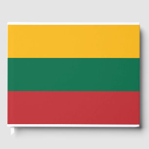 Libro De Visitas Bandera lituana