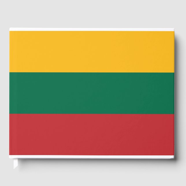 Libro De Visitas Bandera lituana (Anverso)