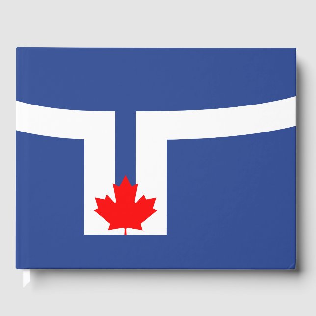 Libro De Visitas Bandera municipal de Toronto (Canadá) (Anverso)