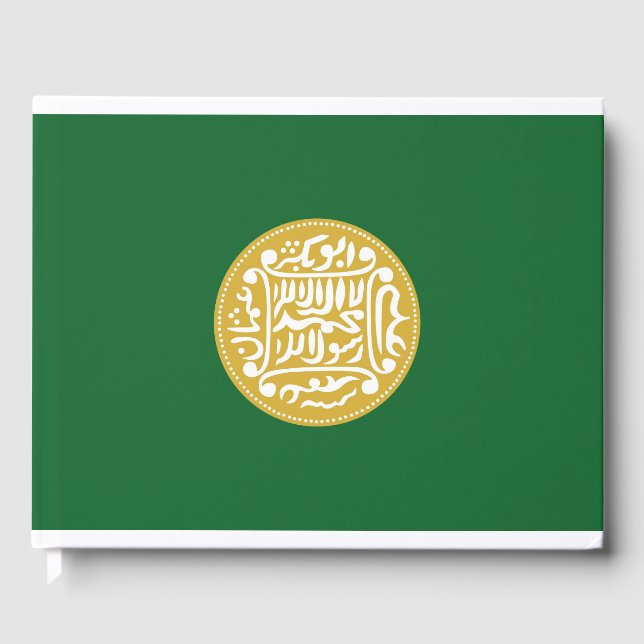 Libro De Visitas Bandera musulmana de Rohinyá (Anverso)