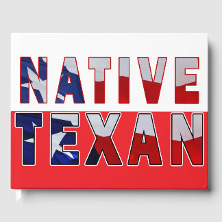 Libro De Visitas Bandera texana nativa