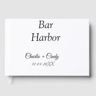 Libro De Visitas Bar Harbour soltería boda de novias
