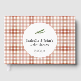 Libro De Visitas Barbecue Couples Baby Shower