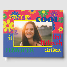 Bat BM o Bar Mitzvah Fiesta Flowery