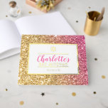 Libro De Visitas BAT MITZVAH moda glam purpurina de oro rosa lujo f<br><div class="desc">por kat massard >> WWW.SIMPLYSWEETPAPERIE.COM <<</div>