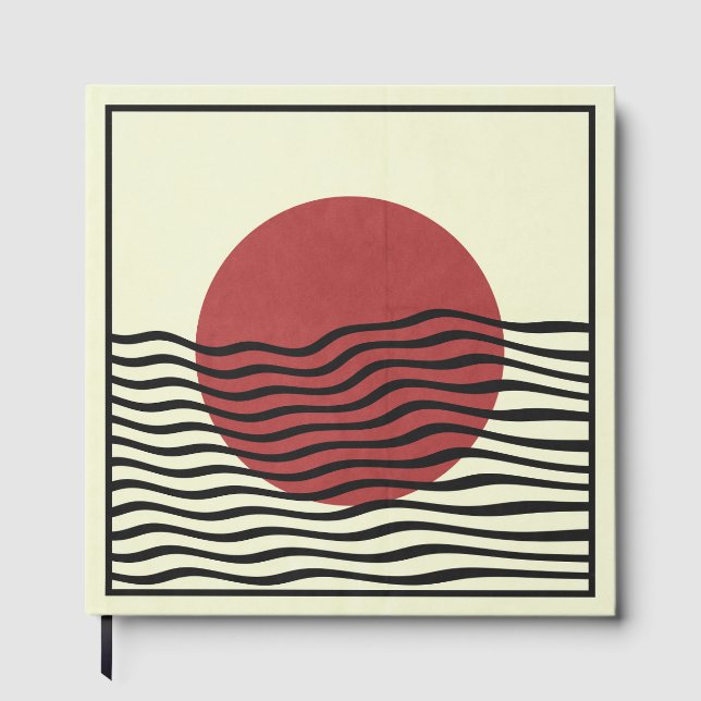 Libro De Visitas Bauhaus Style Sunset (Anverso)