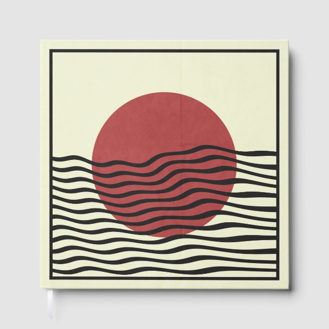 Libro De Visitas Bauhaus Style Sunset (Anverso)